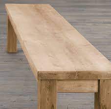Using repurposed barn wood, learn how to build a beautiful dining room table and bench! Salvaged Wood Bench Diy Wood Bench Wood Bench Outdoor Salvaged Wood Bench