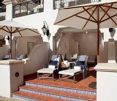 On the street of santa barbara street and street number is 111. Pool Cabana Picture Of The Ritz Carlton Bacara Santa Barbara Goleta Tripadvisor