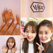 Jihyo Cute Nails Korean Nails Korea Nail Art Les Nails