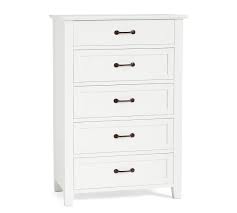 Devaise 7 drawer dresser, storage cabinet for makeup, tall chest of drawers for closet and bedroom, white. Stratton 5 Drawer Tall Dresser Pottery Barn