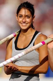 Back in 2004, allison managed to set a new pole vault record, where she jumped an incredible 12 feet and 8 inches high. How Pole Vaulter Allison Stokke Became A Viral Phenomenon