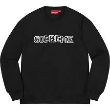 Shattered Logo Crewneck Black Shop Supreme In 2021 Sweatshirts Shopping Fashion