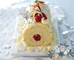 Add This Stunning White Chocolate Yule Log For Your Christmas Table Recipe Chocolate Yule Log Yule Log Cake Recipe Yule Log Cake
