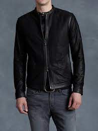 Leather Racer Jacket Leather Jacket Outfit Men Leather Jacket Style Leather Jacket Men
