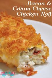 Delicious Chicken Bacon Roll Ups With Herbed Cream Cheese Filling Recipe Yummy Food Recipes Food
