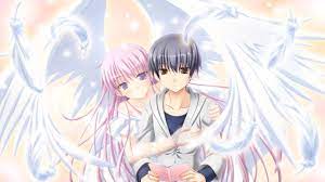 Cool anime wallpaper 774295 anime wallpaper 736190 anime wallpaper. Angel Anime Wallpaper Boy And Girl