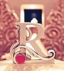 It is simply added with two red hearts. Pin By Sarika Showkat On Letras Alphabet Design R Letter Design Stylish Alphabets