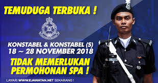 Pendaftaran pelatih kursus konstabel lelaki & wanita siri 4/2017. Pengambilan Jawatan Polis Pdrm Konstabel Siri 2 2018 Jawatan Kosong 2020