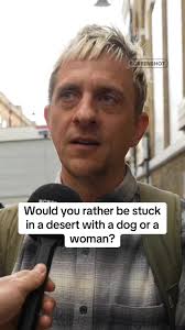 Stuck in a Desert: Dog vs Woman