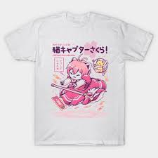 Catcaptor Cardcaptor Sakura T Shirt The Shirt List T Shirt Cat Shirts Funny Classic T Shirts