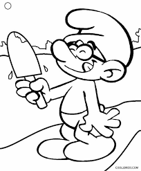 Printable Smurf Coloring Pages For Kids Cool2bkids Skull Coloring Pages Coloring Pages For Kids Disney Coloring Pages