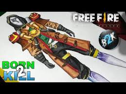 Hd wallpapers and background images B2k Drawing Born 2 Kill Freefire Drawing Kaku Art