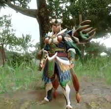 Bishaten is one of the monsters that are available in monster hunter rise, and is a mixture of monkey and bat that does not stop spinning and throwing all kinds of fruits that can cause different states. Monster Hunter Rise Bishaten Armor Set Stats Skills And Materials Samurai Gamers