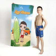 Some baby surfer names are more bohemian than others, and you will also notice a few that sound like summer. Jnr Boys Surfer Dude Beach Towel Popmoji Com