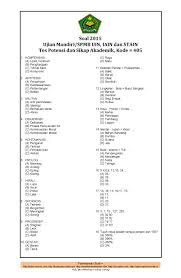 Check spelling or type a new query. Contoh Soal Ujian Mandiri Uinsu Dikdasmen