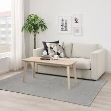 Tiphede Rug Flatwoven Gray White 5 1 X7 3 Ikea In 2020 Flatwoven Ikea Rugs In Living Room