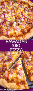 Hawaiian Bbq Pizza Recipe Queenslee Appetit Recipe Bbq Pizza Recipe Pizza Recipes Homemade Bbq Pizza