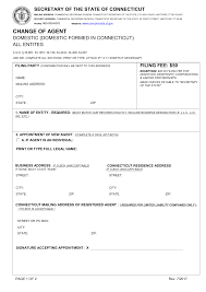 44a) statement of correction for a general business or nonprofit corporation (corp. How To Change Your Connecticut Registered Agent For Free