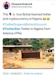 Nigeria's information minister lai mohammed was dismissive of twitter's action, saying mr buhari had the right to express dismay at violence by a banned organisation. 3njnjjbvjychmm