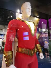 Levi's new look in shazam: Other New Photo Of The Shazam Suit Via Sdcc Dc Cinematic