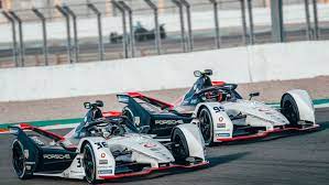 The first nyc auto race unfolded quietly in brooklyn, but not as quietly as you'd expect for electric cars. Tag Heuer Porsche Formula E Team