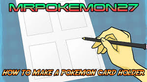 Also, if you see this, do you think there were any problems with the instructable i made? How To Make A Pokemon Card Holder Pokemon Cards Make A Pokemon Pokemon