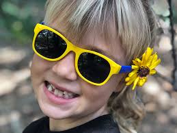 Wolverine Yellow & Blue Shades, Toddler, and Junior Shades