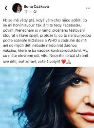 Upload, share, search and download for free. Michal Pur Na Tviteru Nejvetsi Dezinfo Bomby Jede Na Svem Facebooku Zpevacka Ilona Csakova Je Tam Vsechno Spiknuti Billa Gatese Who Antivaxx Https T Co Hxlxyq5lqt