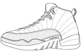 #free shoes drawing tutorial free sneakprints sneaker coloring pages! Printable Nike Shoes Coloring Pages Free Coloring Pages