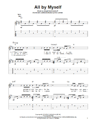 Db fm all by my self don't wanna live. All By Myself By Eric Carmen Solo Guitar Guitar Instructor