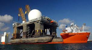Sea Based X Band Radar It Is Nominally Based At Adak Island In Alaska Though As Of November 2013 Has Never Put Into Blue Marlin Bigger Boat Oil Rig