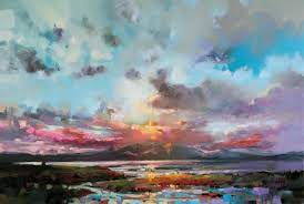 Printed with brilliant, high quality ink's on a sturdy canvas. Arran Sky Sold Out Scott Naismith