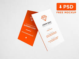 Business Card Mockup Psd Download Free Business Card Mock Up Business Cards Mockup Psd Vertical Business Cards