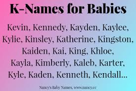 These include chocolate candy bars such as kit kats and krackel bars. K Names For Babies Baby Names K Names Baby Girl Names Unique