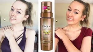 Review Jergens Natural Glow Instant Sun Amazing Results Youtube