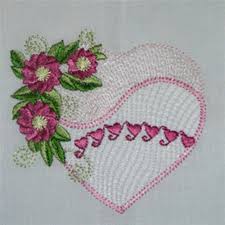 The background of whatever you are stitching on will be part of the design. Floral Valentine Heart Embroidery Designs Free Machine Embroidery Designs At Embroiderydesigns Com