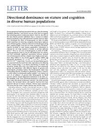 PDF) Directional dominance