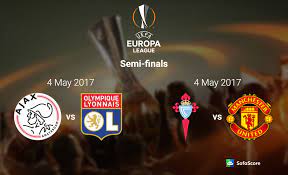 Consult the whole europa league match calendar and times at besoccer. 2016 2017 Europa League Semi Final Draw Sofascore News