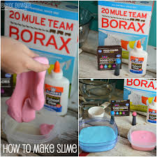How to Make Slime with Glue and Borax - Beyer Eats and Drinks