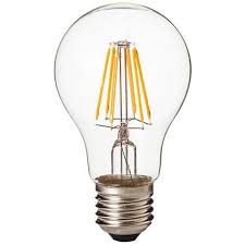 Clear 8 Watt Dimmable A19 Led Filament Light Bulb 7d132 Lamps Plus Filament Bulb Lighting Light Bulb Bulb