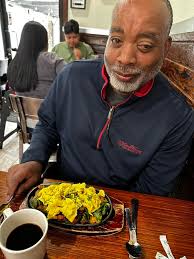 Chorizo and eggs and biscuits.