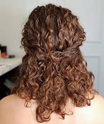 If you prefer to wear your naturally curly hair down, just be sure it isn't frizzy. Hairstylestrends Me Professional Hairstyles Curly Hair Styles Naturally Curly Hair Half Up Half Down