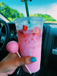 Frappuccino Birthday Cake Starbucks Menu Pink Drink Birthday Cake Cake Pop Starbucks Drinks Starbucks Coffee Drinks Starbucks Drinks Recipes