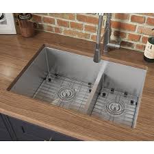 Maybe you would like to learn more about one of these? Ruvati Gravena 28 In X 19 In Stainless Steel Double Offset Bowl Undermount Residential Kitchen Sink Lowes Com In 2020 Undermount Kitchen Sinks Stainless Steel Kitchen Sink Double Basin