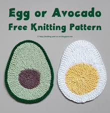 More images for knit egg pattern » Knitting And So On Egg Or Avocado