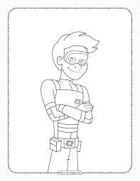 Keep your kids busy doing something fun and creative by printing out free coloring pages. Henry Danger Pdf Coloring Page For Kids