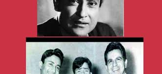 Ashok Kumar with Raj Kapoor