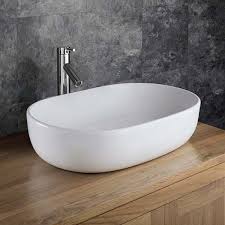 Maybe you would like to learn more about one of these? Counter Top Large White Oval Bathroom Sink 600mm X 425mm Alara