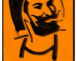 Dank Zig-zag Man Rolling Papers Spray Art Metal Sign