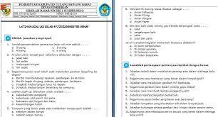 Download Soal Uas Ukk Pjok Kelas 4 Semester 2 K13 Revisi 2018 Dicariguru Com